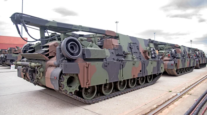 Vehiculul de recuperare blindat M88A2 Hercules. FOTO: BAE System