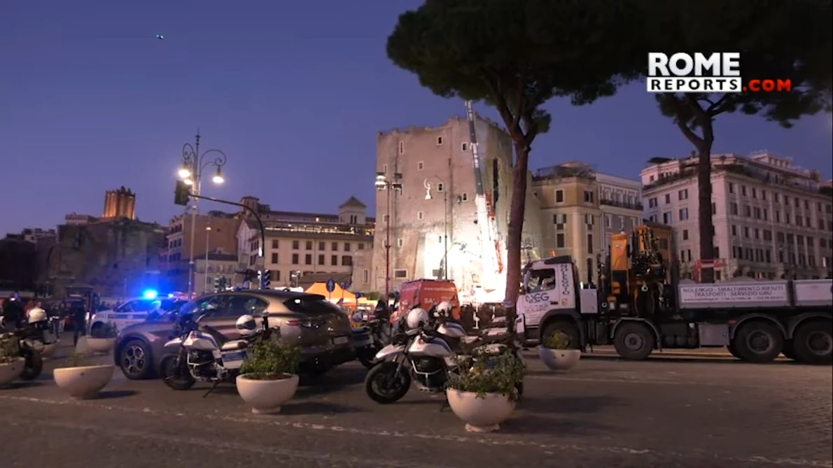 Foto sus: Captură video Youtube / ROME REPORTS in English