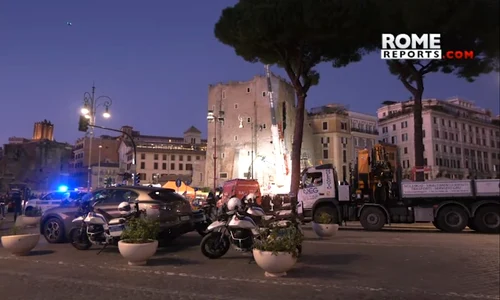 Foto sus: Captură video Youtube / ROME REPORTS in English