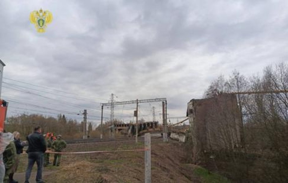 Din cauza prăbușirii podului din Vyazma, se preconizează că trenurile pe ruta Rusia-Belarus vor întârzia aproximativ patru ore VIDEO