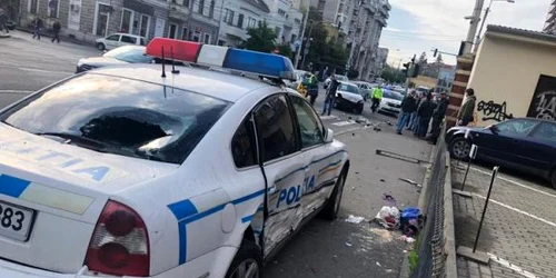 cluj accident politie. foto stiri din cluj