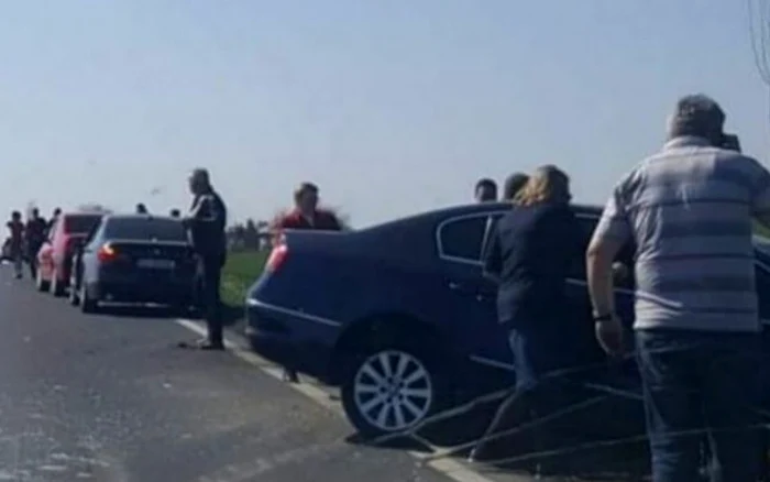 Accident pe DN2 FOTO Adevărul