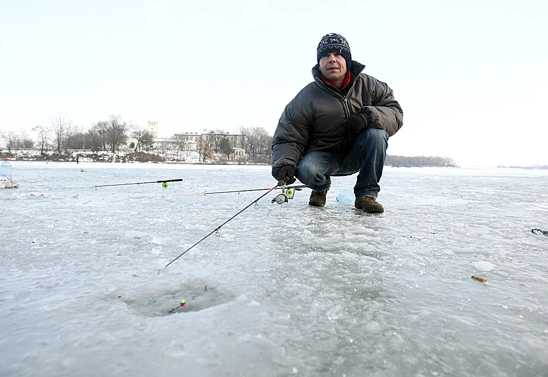 Petrică Popa a dat la pește pe Lacul Pantelimon