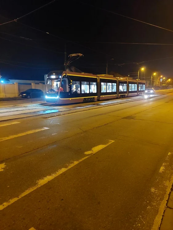 Tramvaiul turcesc se află în probe FOTO Ş.Both