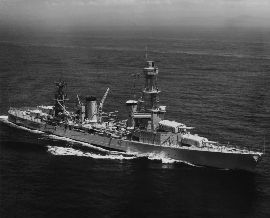 USS Pensacola (sursa: U.S. Navy photo NH 97838)
