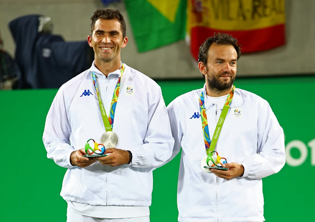 
    Horia Tecău și Florin Mergea au luat medalia de argint la RioFoto: Getty  