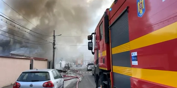 incendiu sectorul 3, captura video jpg