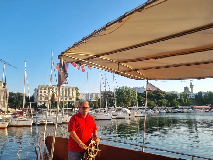 Mihai Buștiuc, la cârma navei Tomis