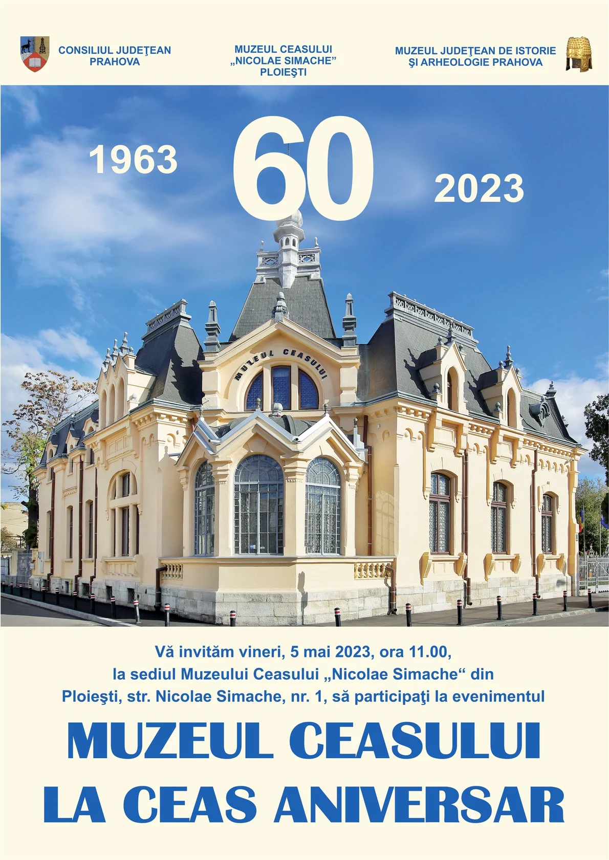 Muzeul Ceasului „Nicolae Simache”, 60 de ani de la inaugurare