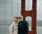 Prinţesa Victoria a Suediei şi Prinţul Daniel pe podul Golden Gate din San Francisco. FOTO: Clement Morin, Casa Regală suedeză