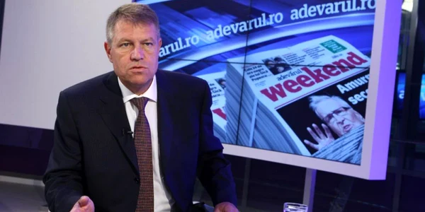  Klaus Iohannis la Adevarul Live FOTO Sever Gheorghe 