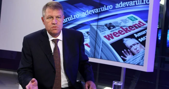  Klaus Iohannis la Adevarul Live FOTO Sever Gheorghe 