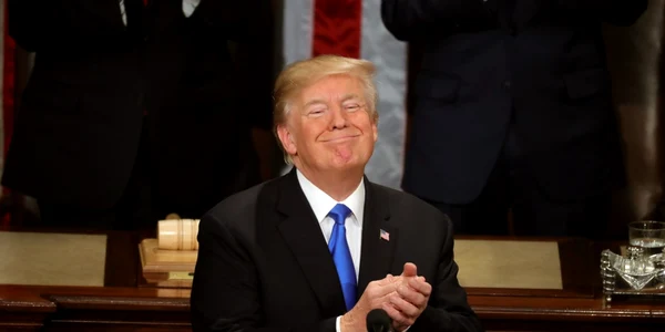 Donald Trump - discursul despre starea uniunii FOTO Getty Images 