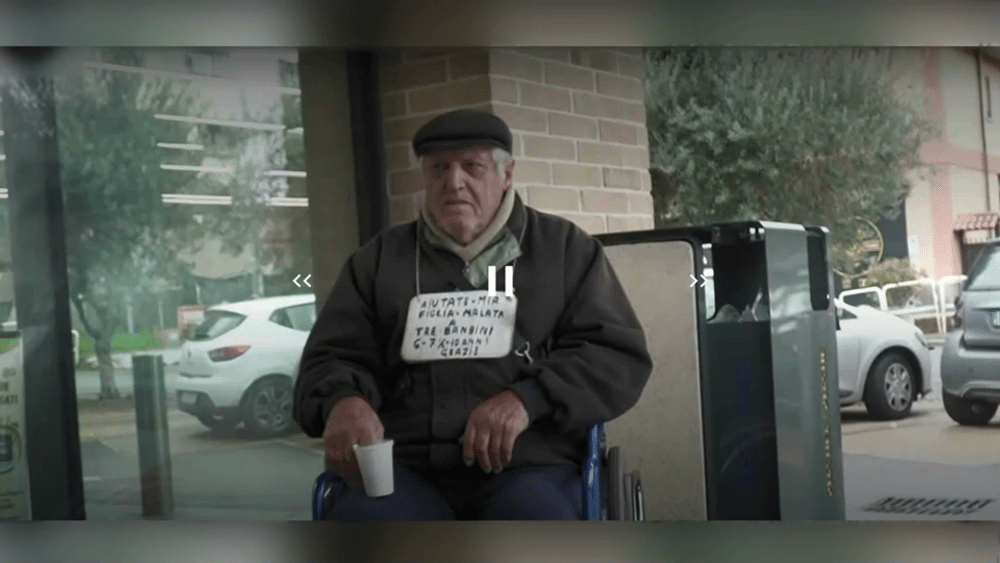 Incredibila pățanie a unui italian, convins că are o fiică în Buzău. I-a dat toată pensia și a început să cerșească pentru ea VIDEO