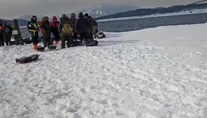 39 de pescari blocați pe un ghețar plutitor au fost salvați. FOTO: captură video X