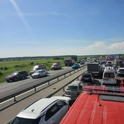 Accident pe A1 FOTO: ISU Dâmbovița