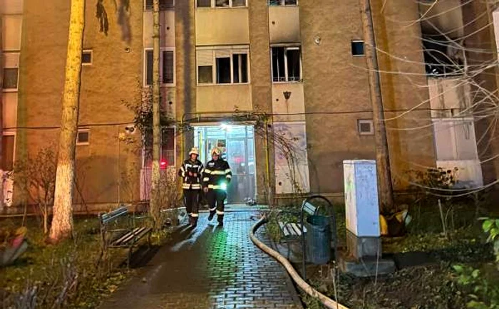 Incendiu Mureș. FOTO ISU Mureș