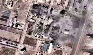 Atacuri israeliene  instalația nucleară de la Isfahan FOTO IDF jpg