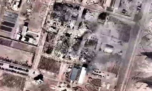 Atacuri israeliene  instalația nucleară de la Isfahan FOTO IDF jpg