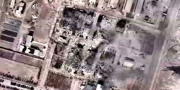 Atacuri israeliene  instalația nucleară de la Isfahan FOTO IDF jpg