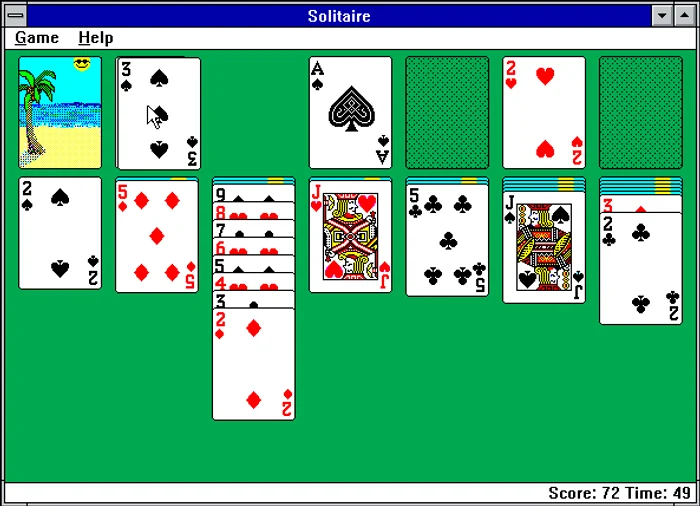 Jocul de cărți Solitaire are milioane de fani