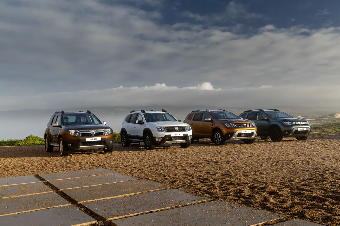 Dacia Duster de la debut și până în prezent Foto: Dacia