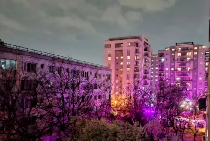 Explozie puternică în Capitală FOTO: Eduard Mihuț Moruzi