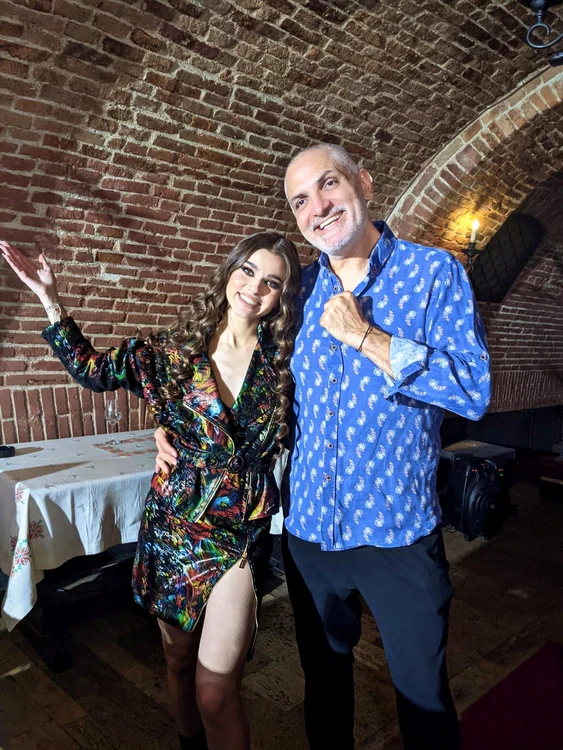 Damian Draghici și Theo Rose jpg