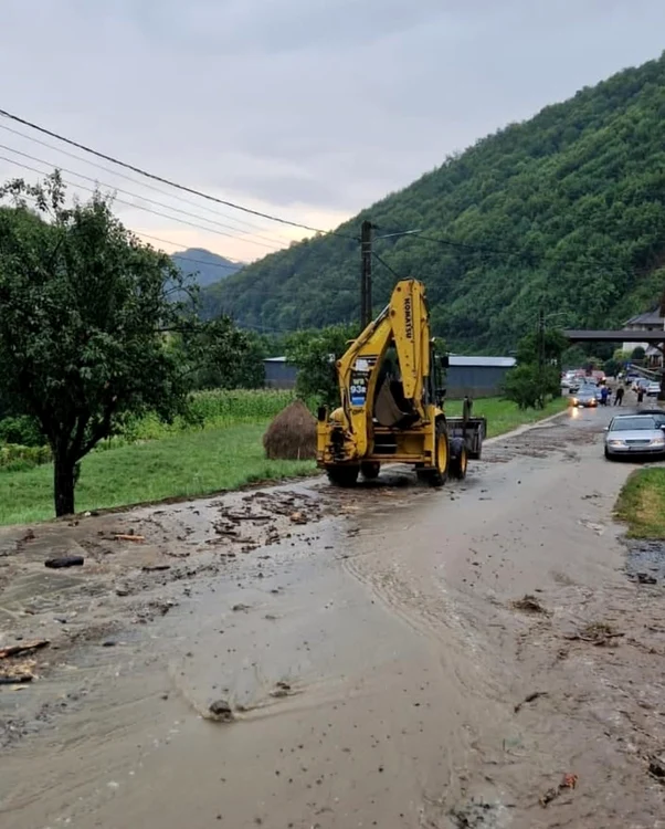 Furtuna a făcut prăpăd și în Bistrița-Năsăud Foto: Meteo Plus