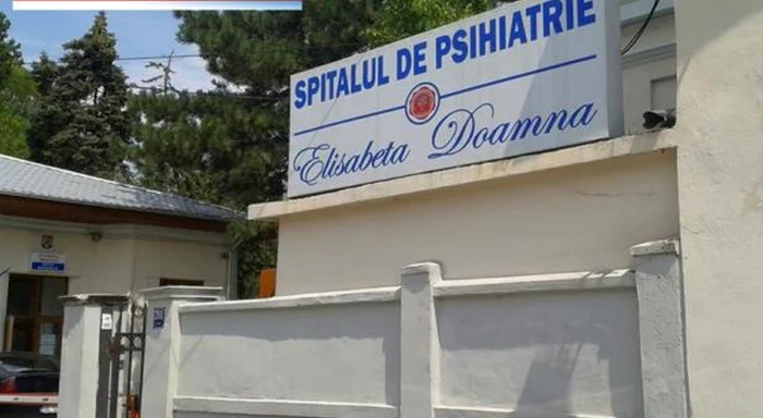 Spitalul de psihiatrie din Galaţi FOTO Arhivă
