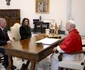 Regele Abdullah II, Regina Rania a Iordaniei și Papa Leon la Vatican, Profimedia 