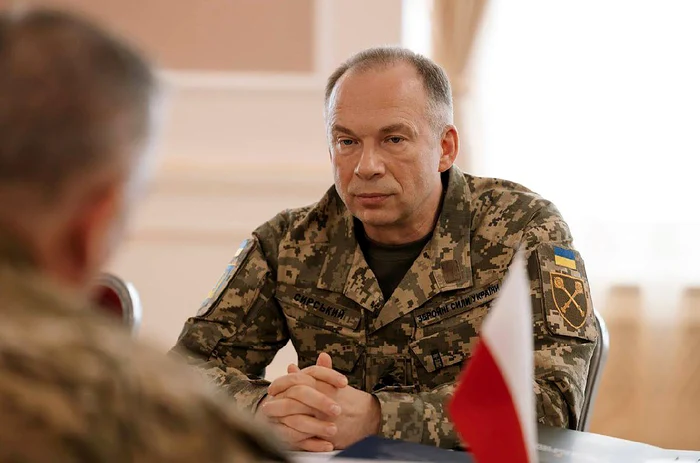 Olexsandr Sirski este comandantul-șef al armatei ucrainene din februarie 2024 FOTO EPA-EFE