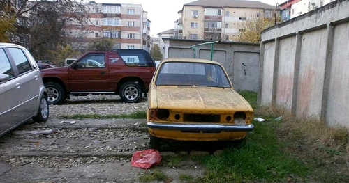Maşini abandonate în Timişoara