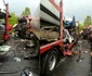 Accident pe DN7 E81 Bujoreni Vâlcea produs în 2018 Foto Adevărul