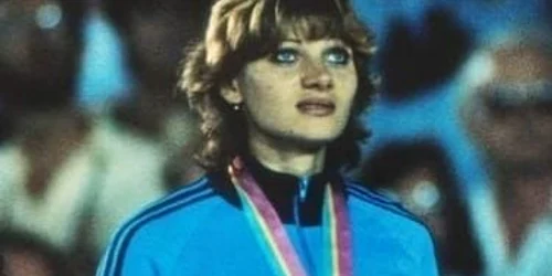 Anișoara Cușmir Stanciu laureată cu aurul olimpic la JO Los Angeles 1984 jpeg