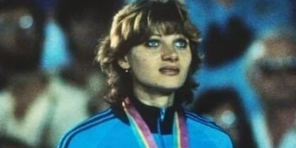 Anișoara Cușmir Stanciu laureată cu aurul olimpic la JO Los Angeles 1984 jpeg