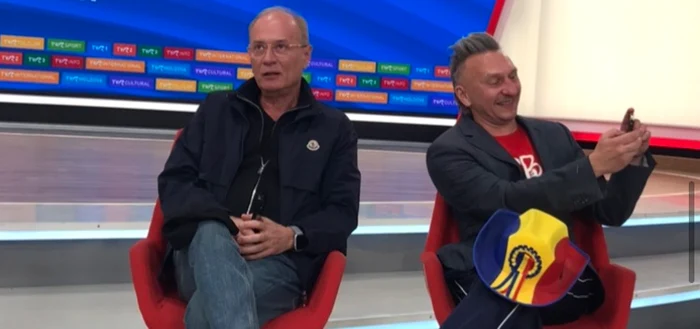 Toni Grecu și Dragoș Mușat, la conferința de presă de la TVR foto: Alina Erimia 