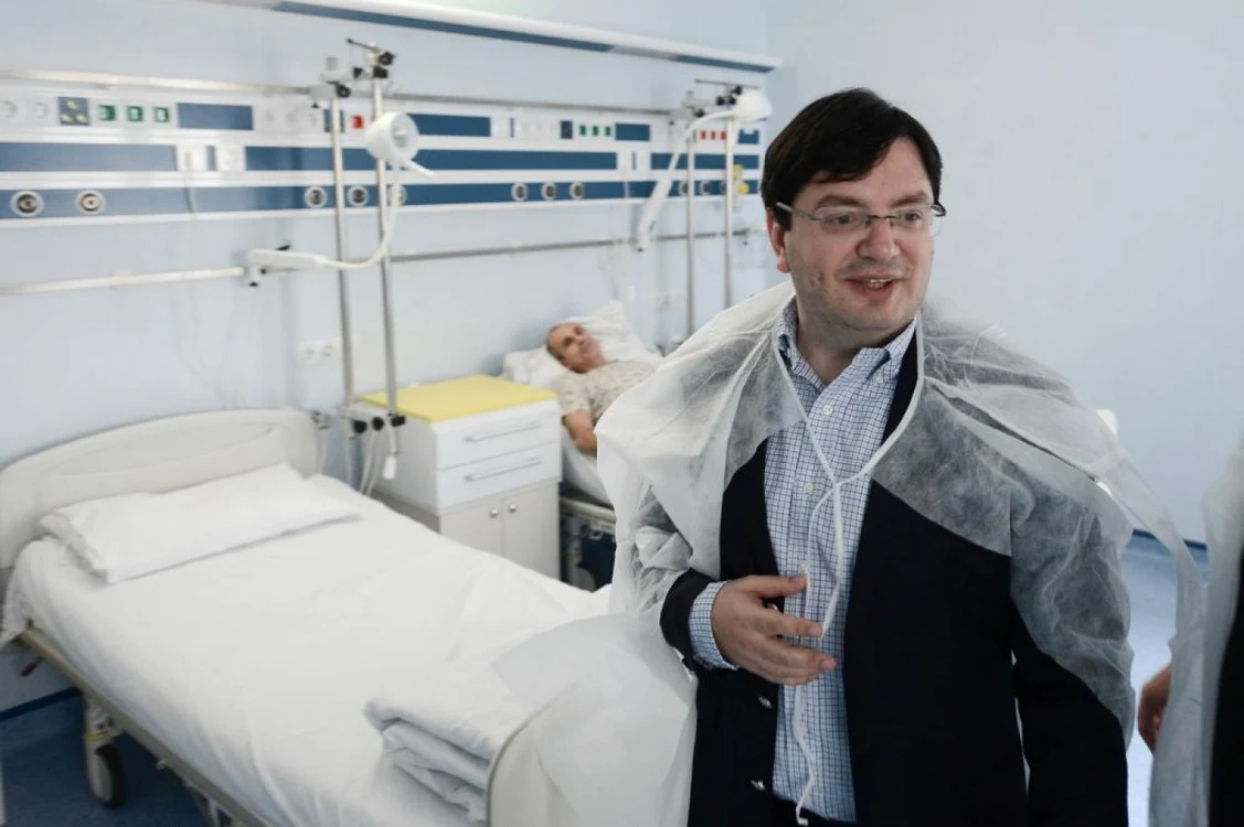 Nicolae Banicioiu la Institutul Clinic Fundeni FOTO Mediafax