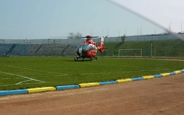 Elicopter SMURD FOTO IPJ Constanta