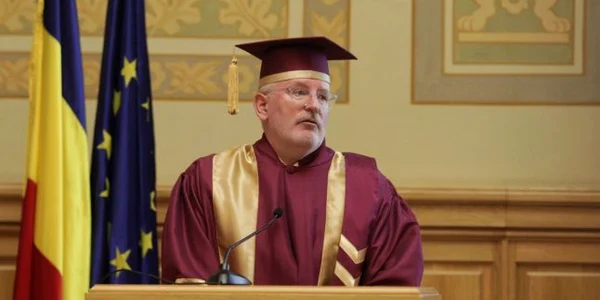 Frans Timmermans Honoris Causa  FOTO Inquam Photos Octav Ganea