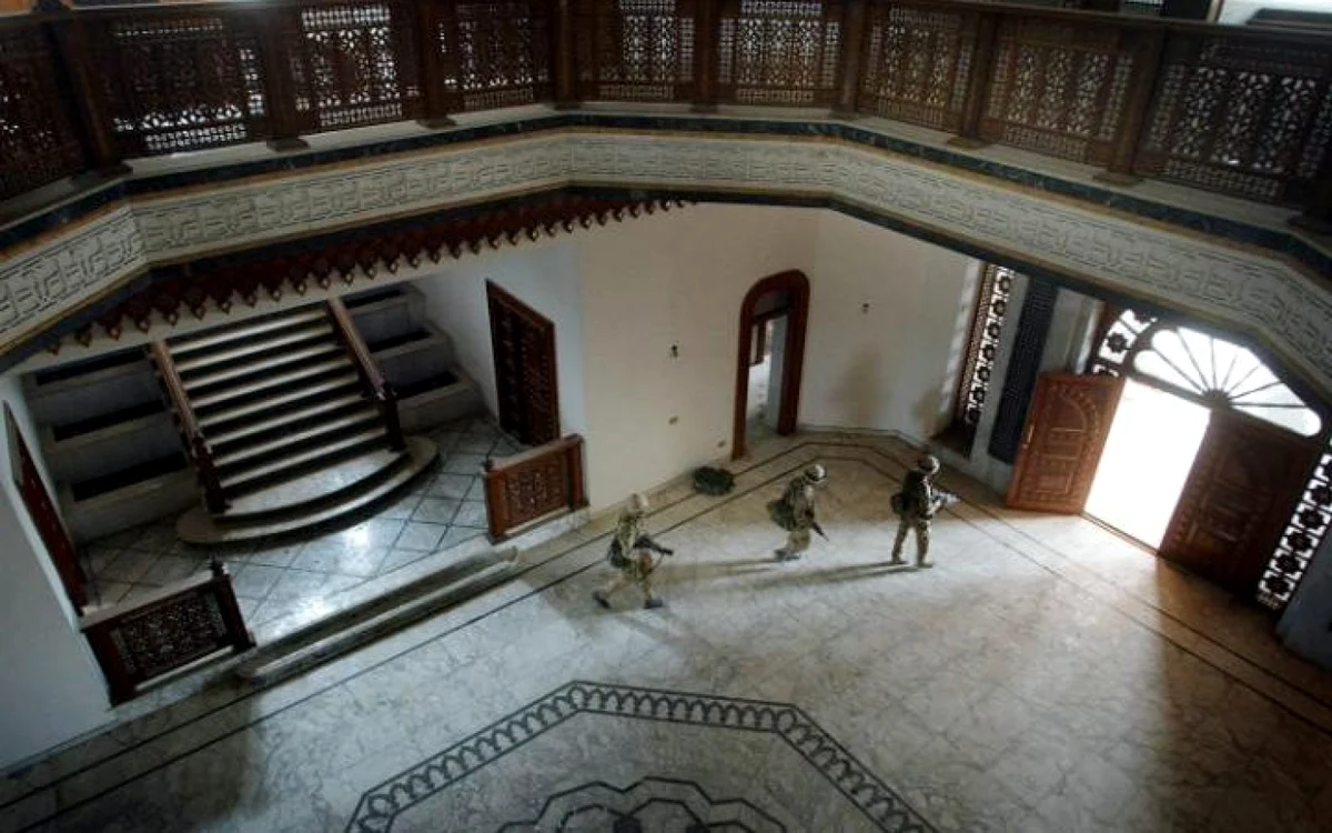 Palatul din Basra al fostului dictator irakian Saddam Hussein FOTO AFP/Getty Images