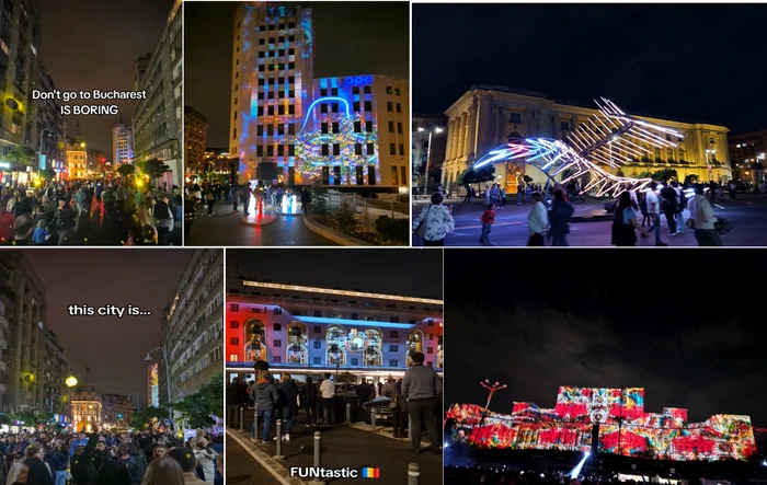 Imagini de la Zilele Bucureștiului 2024 Colaj Facebook