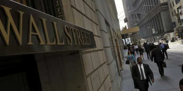 wall street REUTERS