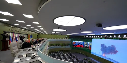 Punerea in functiune a primului regiment de rachete Avangard FOTO EPA-EFE