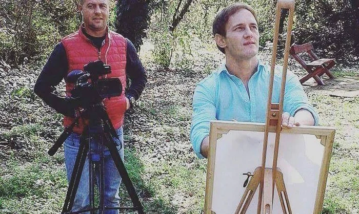 Pictorul Dan Merişca FOTO Dan Merişca