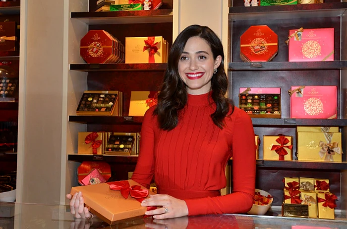 Emmy Rossum a susţinut un eveniment caritabil recent, care-a implicat şi ciocolata. FOTO: Getty Images