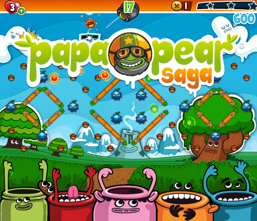 Papa Bear Saga are 19 milioane de utilizatori activi lunar FOTO King.com