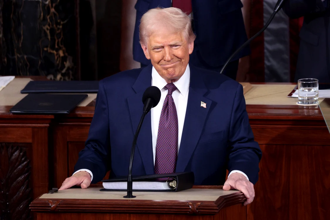 Donald Trump şi-a susţinut primul discurs în faţa Congresului american