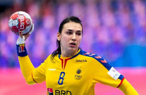 Cristina Neagu, cea mai experimentată jucătoare din lotul României.