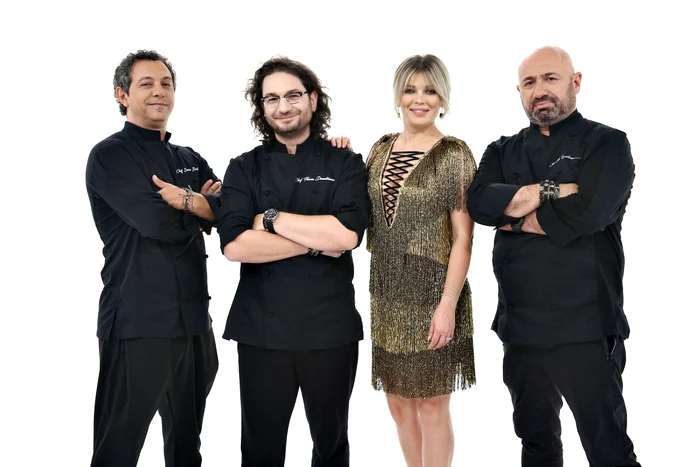 Gina Pistol, alături de jurații "Chefi la cuțite"